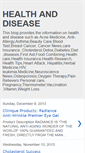 Mobile Screenshot of healthanddiseaseinformation.blogspot.com