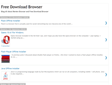 Tablet Screenshot of free-download-browser.blogspot.com