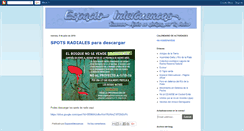 Desktop Screenshot of espaciointercuencas.blogspot.com