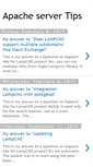 Mobile Screenshot of apacheservertips.blogspot.com