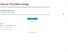 Tablet Screenshot of htccbiblecollege.blogspot.com