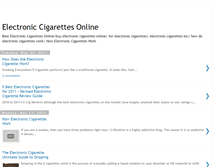 Tablet Screenshot of electronic-cigarettesonline.blogspot.com