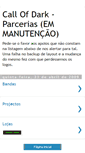 Mobile Screenshot of call-of-dark-parcerias.blogspot.com