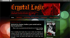 Desktop Screenshot of crystal-logic.blogspot.com