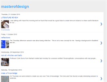 Tablet Screenshot of master-of-design.blogspot.com