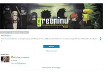 Tablet Screenshot of greeninu.blogspot.com