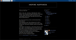 Desktop Screenshot of inspirehappiness.blogspot.com