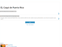 Tablet Screenshot of elcoquidepuertorico.blogspot.com