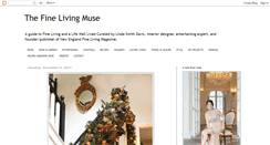 Desktop Screenshot of finelivingmuse.blogspot.com