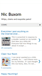 Mobile Screenshot of nicbuxom.blogspot.com