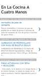 Mobile Screenshot of enlacocinaacuatromanos.blogspot.com