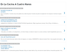 Tablet Screenshot of enlacocinaacuatromanos.blogspot.com