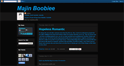 Desktop Screenshot of majinboobie.blogspot.com