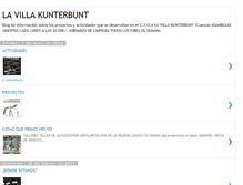 Tablet Screenshot of lavillakunterbunt.blogspot.com