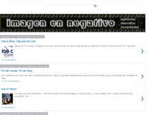 Tablet Screenshot of imagenennegativo.blogspot.com