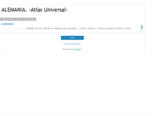 Tablet Screenshot of alemania1.blogspot.com