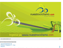 Tablet Screenshot of ciclismocolombiano.blogspot.com