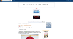 Desktop Screenshot of enganchadaalganchillo.blogspot.com