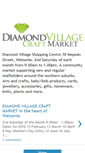 Mobile Screenshot of diamondvillagecraftmarket.blogspot.com