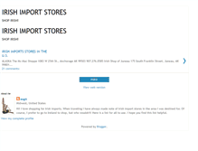 Tablet Screenshot of irishimportstores.blogspot.com