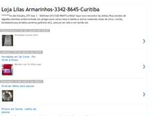 Tablet Screenshot of lilasarmarinhoscuritiba.blogspot.com