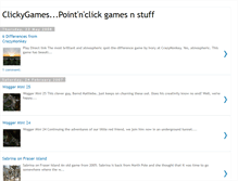 Tablet Screenshot of clickygames.blogspot.com