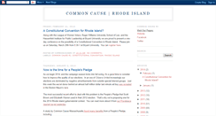 Desktop Screenshot of commoncauseri.blogspot.com