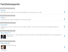 Tablet Screenshot of familiekompaniet.blogspot.com