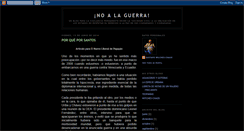 Desktop Screenshot of declaracioncontralaguerra.blogspot.com