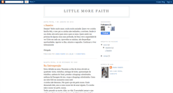 Desktop Screenshot of littlemorefaith.blogspot.com