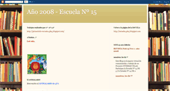 Desktop Screenshot of escuela15de5-2008.blogspot.com