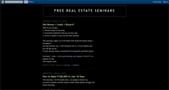 Desktop Screenshot of freereseminars.blogspot.com