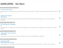 Tablet Screenshot of manscapingthenews.blogspot.com