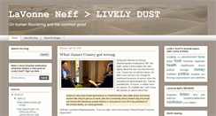 Desktop Screenshot of livelydust.blogspot.com