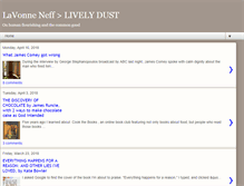 Tablet Screenshot of livelydust.blogspot.com