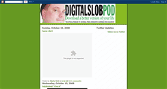 Desktop Screenshot of digitalslobpod.blogspot.com