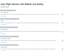 Tablet Screenshot of latenightmovieswithrobbieandashley.blogspot.com