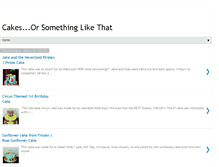 Tablet Screenshot of cakesorsomethinglikethat.blogspot.com