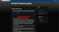 Desktop Screenshot of pkguides.blogspot.com