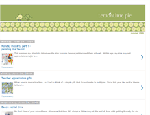 Tablet Screenshot of lemonlimepie.blogspot.com