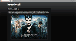 Desktop Screenshot of kreativstil.blogspot.com