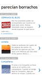 Mobile Screenshot of parecianborrachos.blogspot.com