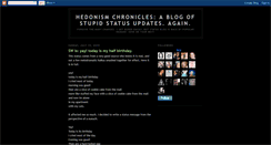 Desktop Screenshot of hedonismchronicles.blogspot.com