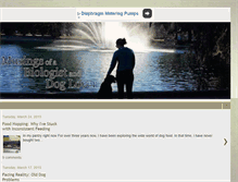 Tablet Screenshot of musingsofabiologistanddoglover.blogspot.com
