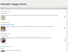 Tablet Screenshot of hannahshovel.blogspot.com