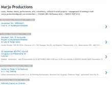 Tablet Screenshot of marjoproductions.blogspot.com