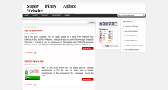 Desktop Screenshot of pinoy-agloco.blogspot.com