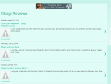 Tablet Screenshot of obagireviews.blogspot.com