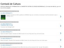 Tablet Screenshot of comissiocultura.blogspot.com