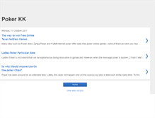 Tablet Screenshot of 123poker-kk.blogspot.com